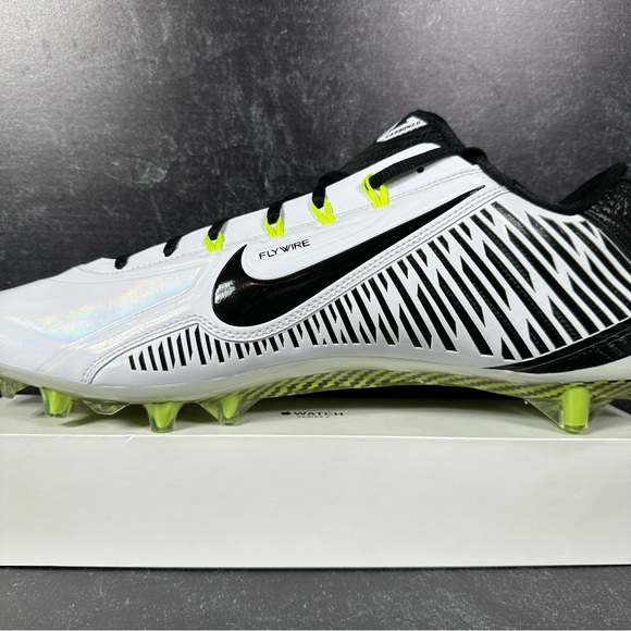 VAPOR CARBON ELITE 2.0 TD VOLT MENS FOOTBALL CLEATS SIZE 16 IRIDESCENT FLYWIRE - Picture 8 of 10